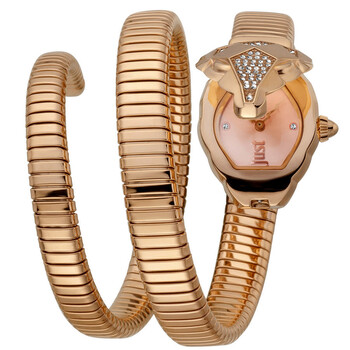 Đồng hồ Just Cavalli Snake Mirror Mặt Vàng Hồng JC1L073M0035 Nữ Chính hãng Sale giá Rẻ tại XaXi World