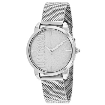 Đồng hồ Just Cavalli Tenue Quartz (máy pin) Mặt Màu Bạc JC1L079M0075 Nữ Chính hãng Sale giá Rẻ tại XaXi World