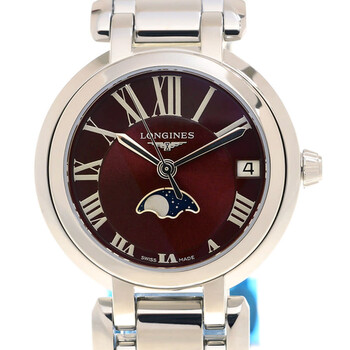 Đồng hồ Longines Primaluna Quartz (máy pin) Mặt Đỏ L8.115.4.92.6 Nữ Chính hãng Sale giá Rẻ tại XaXi World