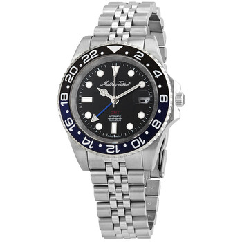 Đồng hồ Mathey-Tissot GMT Automatic (máy cơ) Batman Bezel H903ATNB Nam Chính hãng Sale giá Rẻ tại XaXi World