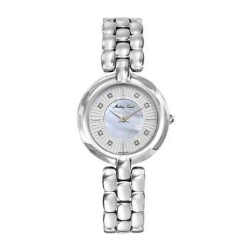 Đồng hồ Mathey-Tissot Farah Quartz (máy pin) Mặt Màu Bạc D956AI Nữ Chính hãng Sale giá Rẻ tại XaXi World