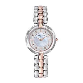Đồng hồ Mathey-Tissot Farah Quartz (máy pin) Mặt Màu Bạc D956BI Nữ Chính hãng Sale giá Rẻ tại XaXi World