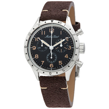 Đồng hồ Mathey-Tissot Homage TYPE XX Chronograph Quartz (máy pin) Mặt Số Đen TYPEXXCHALNO Nam Chính hãng Sale giá Rẻ tại XaXi World