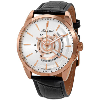 Đồng hồ Mathey-Tissot Mondo Quartz (máy pin) Mặt Màu Bạc H711PS Nam Chính hãng Sale giá Rẻ tại XaXi World