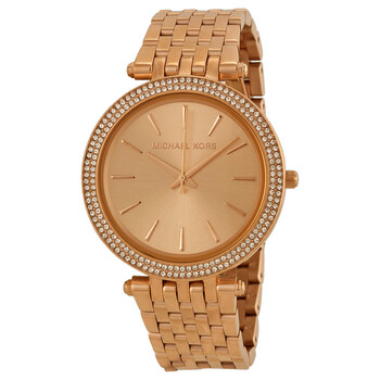 Đồng hồ Michael Kors Darci Mặt Vàng Hồng Pave Bezel MK3192 Nữ Chính hãng Sale giá Rẻ tại XaXi World