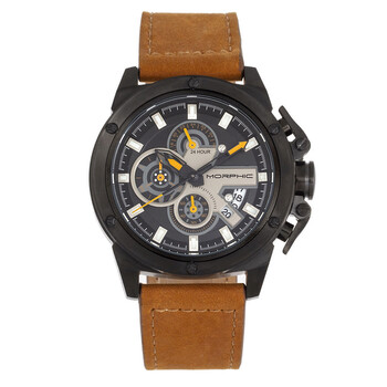 Đồng hồ Morphic M81 Series Chronograph Quartz (máy pin) Mặt Số Đen MPH8106 Nam Chính hãng Sale giá Rẻ tại XaXi World