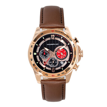 Đồng hồ Morphic M88 Series Chronograph Quartz (máy pin) Mặt Nâu MPH8803 Nam Chính hãng Sale giá Rẻ tại XaXi World
