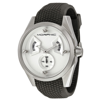 Đồng hồ Morphic M34 Series Steel Case Silver Engraved Pattern Dial 3401 Nam Chính hãng Sale giá Rẻ tại XaXi World