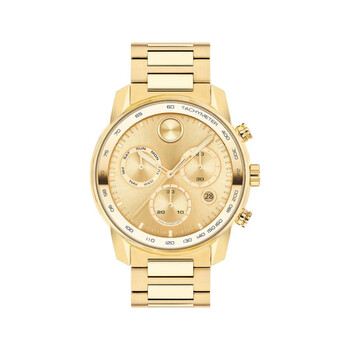 Đồng hồ Movado Bold Verso Quartz (máy pin) Mặt Vàng Gold 3600866 Nam Chính hãng Sale giá Rẻ tại XaXi World
