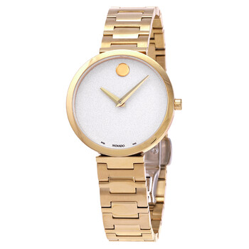 Đồng hồ Movado Museum Classic Quartz (máy pin) Mặt Trắng 0607519 Nữ Chính hãng Sale giá Rẻ tại XaXi World