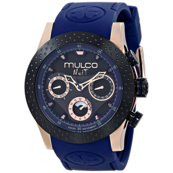 Đồng hồ Mulco Nuit Mia Multi-Function Mặt Số Đen MW51962445 Unisex Chính hãng Sale giá Rẻ tại XaXi World