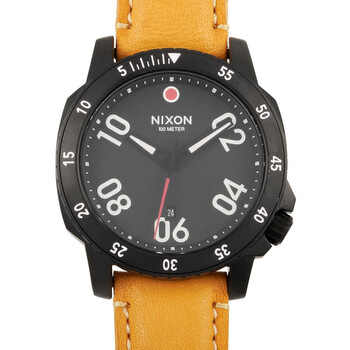 Đồng hồ Nixon Ranger Quartz (máy pin) Mặt Số Đen A508-2448-00 Nam Chính hãng Sale giá Rẻ tại XaXi World