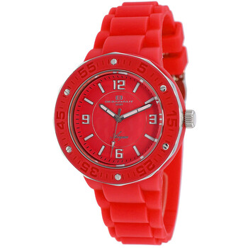 Đồng hồ Oceanaut Acqua Quartz (máy pin) Mặt Đỏ OC0225 Nữ Chính hãng Sale giá Rẻ tại XaXi World