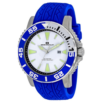 Đồng hồ Oceanaut Marletta Quartz (máy pin) Mặt Trắng OC2919 Nam Chính hãng Sale giá Rẻ tại XaXi World