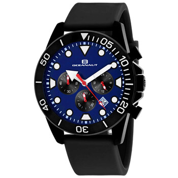Đồng hồ Oceanaut Naval Chronograph Quartz (máy pin) Mặt Xanh OC1311 Nam Chính hãng Sale giá Rẻ tại XaXi World