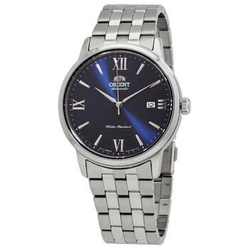 Đồng hồ Orient Contemporary Automatic (máy cơ) Mặt Xanh RA-AC0F09L10B Nam Chính hãng Sale giá Rẻ tại XaXi World