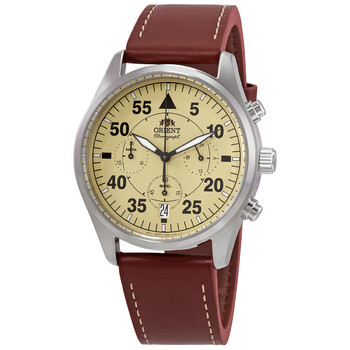 Đồng hồ Orient Flight Chronograph Quartz (máy pin) RA-KV0503Y10B Nam Chính hãng Sale giá Rẻ tại XaXi World