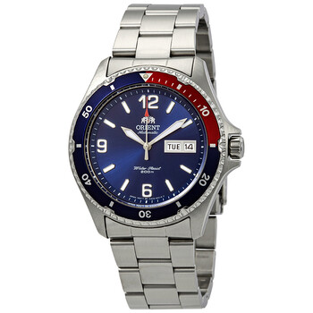 Đồng hồ Orient Mako II Automatic (máy cơ) Mặt Xanh Pepsi Bezel FAA02009D9 Nam Chính hãng Sale giá Rẻ tại XaXi World