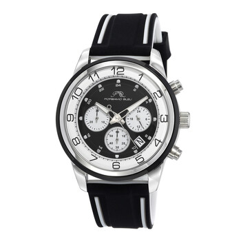 Đồng hồ Porsamo Bleu Arthur Chronograph Quartz (máy pin) Mặt Số Đen 1092BARR Nam Chính hãng Sale giá Rẻ tại XaXi World