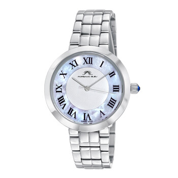Đồng hồ Porsamo Bleu Helena Quartz (máy pin) Mặt Trắng 1072AHES Nữ Chính hãng Sale giá Rẻ tại XaXi World