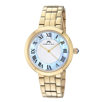 Đồng hồ Porsamo Bleu Helena Quartz (máy pin) Mặt Trắng 1072BHES Nữ Chính hãng Sale giá Rẻ tại XaXi World