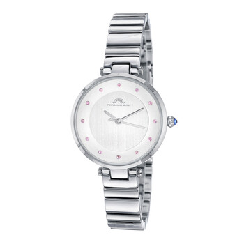 Đồng hồ Porsamo Bleu Lilian Quartz (máy pin) Mặt Màu Bạc 1062ALIS Nữ Chính hãng Sale giá Rẻ tại XaXi World
