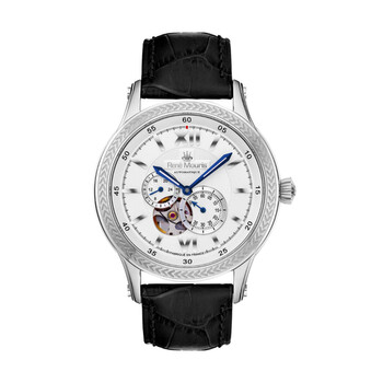 Đồng hồ Rene Mouris Corona Automatic (máy cơ) Mặt Trắng 70105RM1 Nam Chính hãng Sale giá Rẻ tại XaXi World
