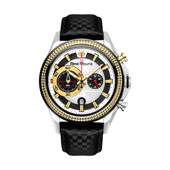 Đồng hồ Rene Mouris Trofeo Chronograph Whitw Dial 90119RM3 Nam Chính hãng Sale giá Rẻ tại XaXi World
