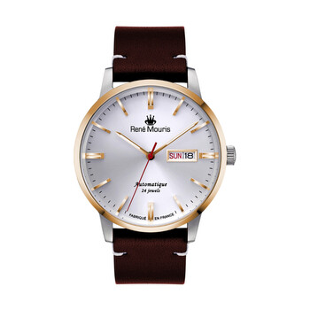Đồng hồ Rene Mouris Noblesse Automatic (máy cơ) Mặt Trắng 10105RM3 Nam Chính hãng Sale giá Rẻ tại XaXi World