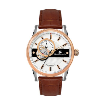Đồng hồ Rene Mouris Orion Automatic (máy cơ) Mặt Trắng 70101RM3 Nam Chính hãng Sale giá Rẻ tại XaXi World
