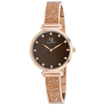 Đồng hồ Roberto Bianci Brillare Quartz (máy pin) Mặt Nâu RB0207 Nữ Chính hãng Sale giá Rẻ tại XaXi World