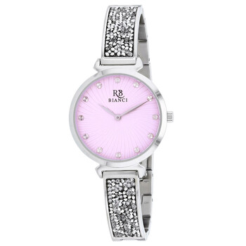 Đồng hồ Roberto Bianci Brillare Quartz (máy pin) Mặt Hồng RB0201 Nữ Chính hãng Sale giá Rẻ tại XaXi World