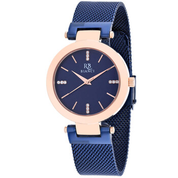 Đồng hồ Roberto Bianci Cristallo Quartz (máy pin) Mặt Xanh RB0406 Nữ Chính hãng Sale giá Rẻ tại XaXi World