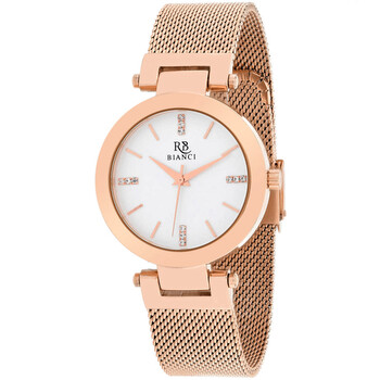 Đồng hồ Roberto Bianci Cristallo Quartz (máy pin) Mặt Màu Bạc RB0402 Nữ Chính hãng Sale giá Rẻ tại XaXi World