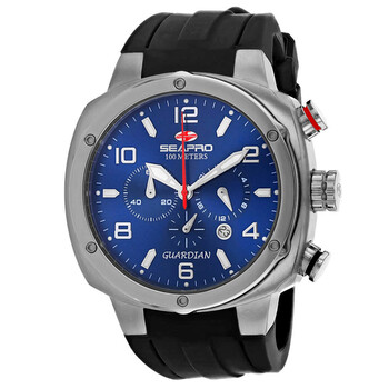 Đồng hồ Seapro Guardian Chronograph Quartz (máy pin) Mặt Xanh SP3342 Nam Chính hãng Sale giá Rẻ tại XaXi World