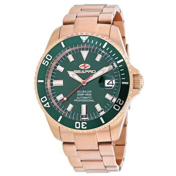 Đồng hồ Seapro Scuba 200 Automatic (máy cơ) Mặt Xanh Lá SP4323 Nam Chính hãng Sale giá Rẻ tại XaXi World
