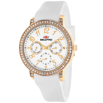 Đồng hồ Seapro Swell Quartz (máy pin) Mặt Màu Bạc SP4412 Nữ Chính hãng Sale giá Rẻ tại XaXi World