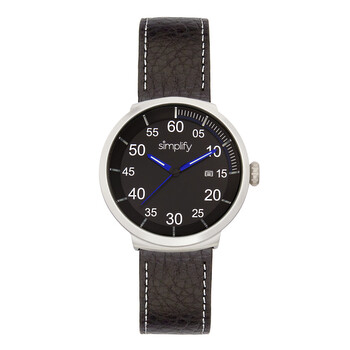Đồng hồ Simplify The 7100 Quartz (máy pin) Mặt Số Đen Dây Da Đen SIM7103 Unisex Chính hãng Sale giá Rẻ tại XaXi World