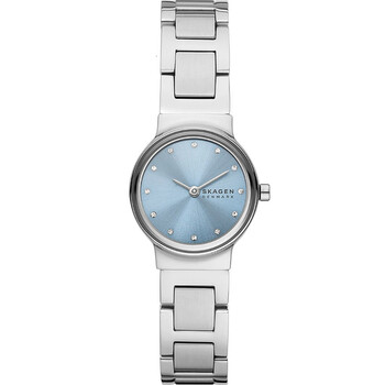 Đồng Hồ Skagen Freja Lille Quartz (máy Pin) Crystal Mặt Xanh