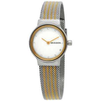 Đồng hồ Skagen Freja Crystal Mặt Trắng SKW2698 Nữ Chính hãng Sale giá Rẻ tại XaXi World