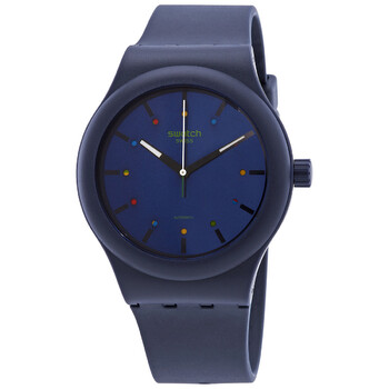 Đồng hồ Swatch 1983 Waktu51 Automatic (máy cơ) Mặt Xanh SO30N400 Unisex Chính hãng Sale giá Rẻ tại XaXi World