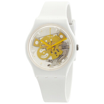 Đồng Hồ Swatch Bioceramic Time To Yellow Small Quartz (máy Pin
