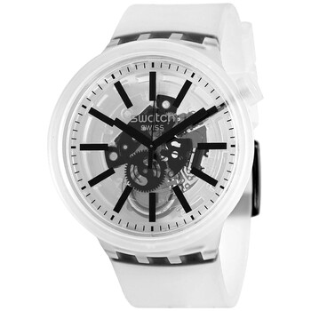 Đồng hồ Swatch Black-In-Jelly Quartz (máy pin) White Skeleton Dial SO27E101 Unisex Chính hãng Sale giá Rẻ tại XaXi World
