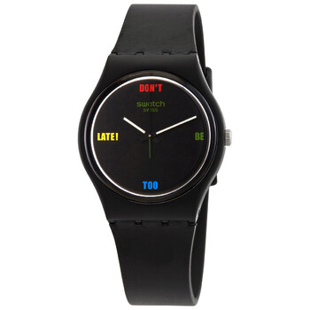 Đồng hồ Swatch Essentials DB2L Quartz (máy pin) Mặt Số Đen SO28B102 Unisex Chính hãng Sale giá Rẻ tại XaXi World