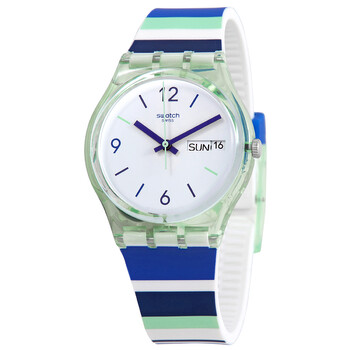 Đồng hồ Swatch Sky Zebra Quartz (máy pin) Mặt Trắng GG711 Unisex Chính hãng Sale giá Rẻ tại XaXi World