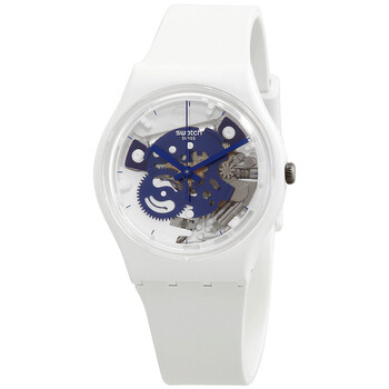 Đồng hồ Swatch Time To Blue Small Quartz (máy pin) SO31W103 Unisex Chính hãng Sale giá Rẻ tại XaXi World