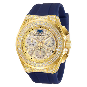 Đồng hồ Technomarine Cruise Chronograph Quartz (máy pin) Crystal TM-118108 Unisex Chính hãng Sale giá Rẻ tại XaXi World