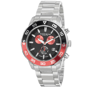 Đồng hồ Akribos Xxiv Matte Đen Bezel AK669RD chính hãng
