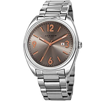 Đồng hồ Akribos Xxiv mặt số gunmetal AK957SS nam chính hãng