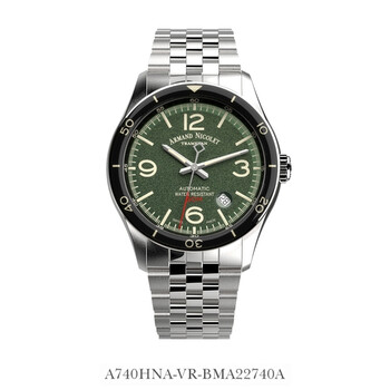 Đồng hồ Armand Nicolet M2H Automatic mặt xanh nam A740HNA-VR-BMA22740A chính hãng